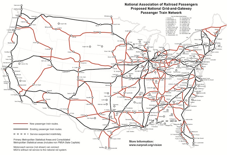 National Association of Railroad Passengers - Vision for the Future